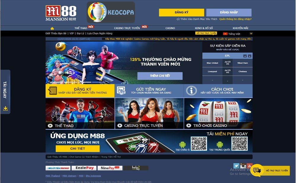 Trang chủ M88 M88